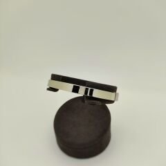 Beyaz Altın Kalın Kelepçe -KLP0328