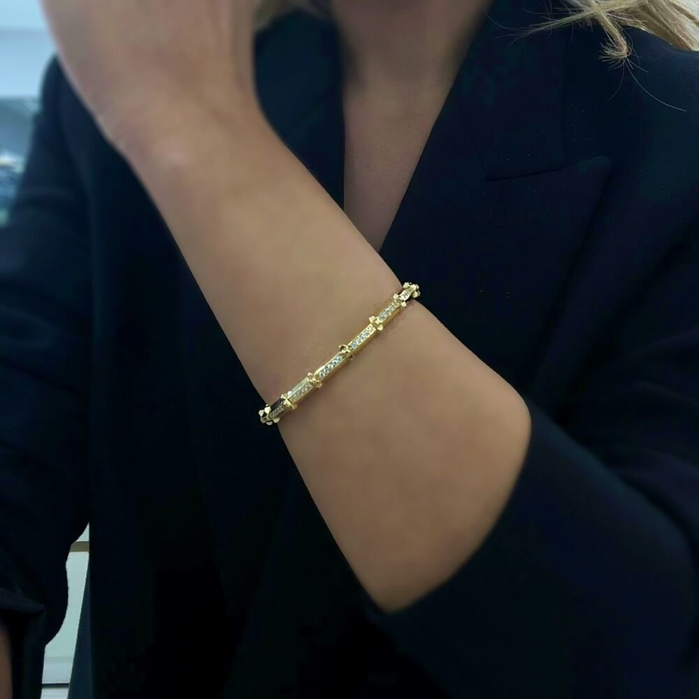 Altın Esneyen Bilezik- KLP0337