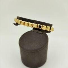 Kare Plaka Altın Esneyen Bilezik- KLP0336