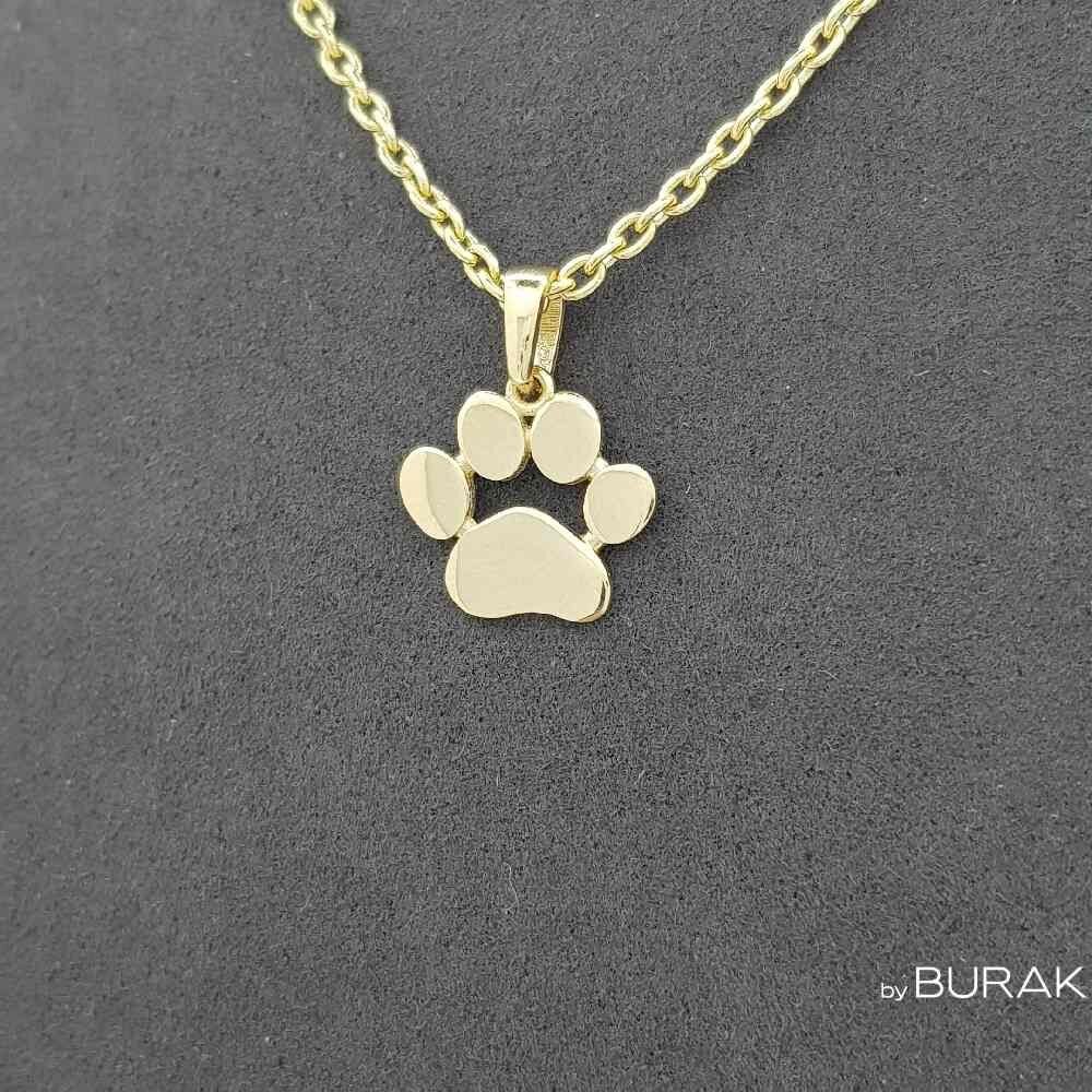 Pati Kolye Ucu 14 Ayar Altın