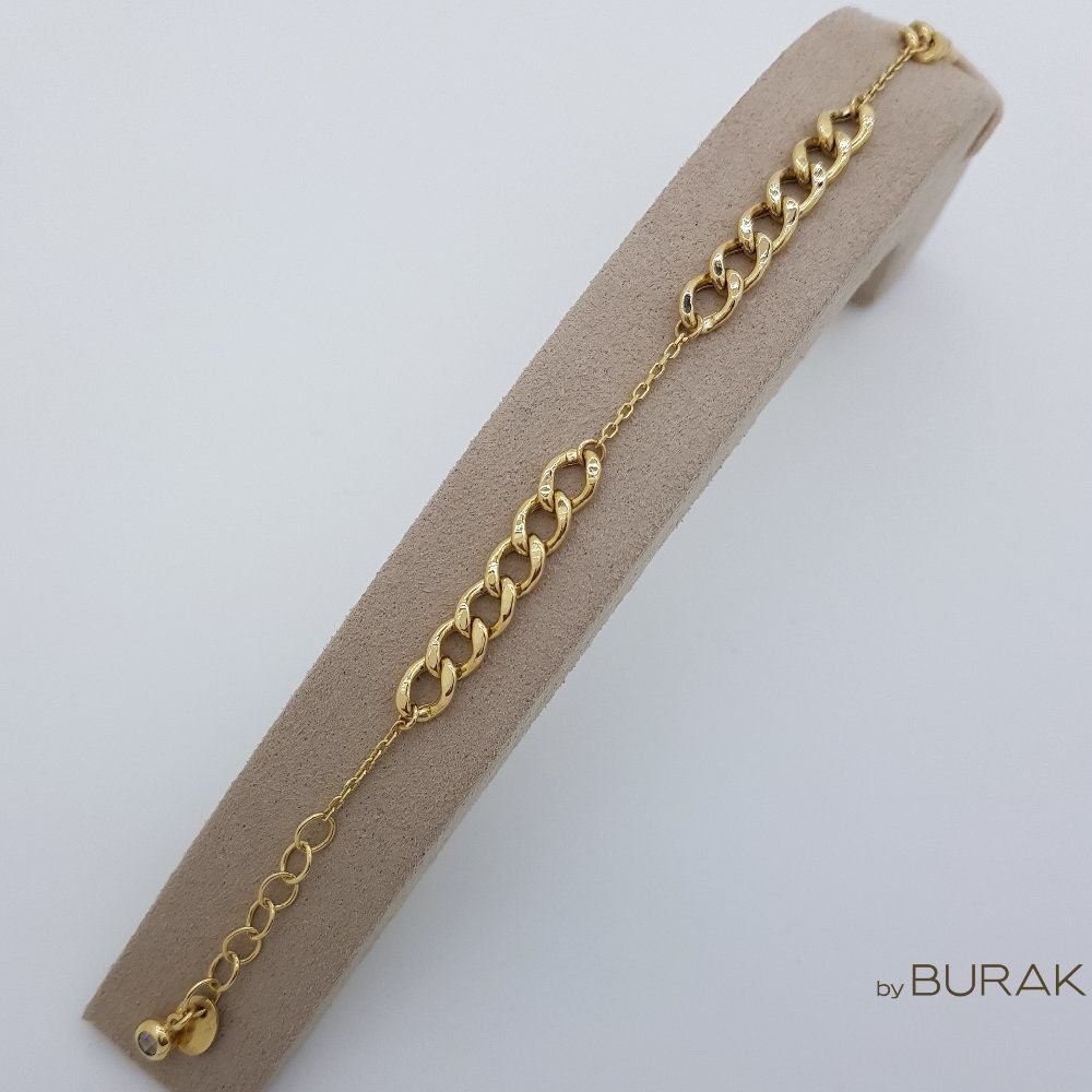 Gurmet Zincir Bileklik 14 Ayar Altın - İnce