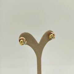 3 Renkli Tüvit Küpe - KP00990