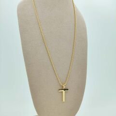 T Harfi Kolye Ucu - KLU0675