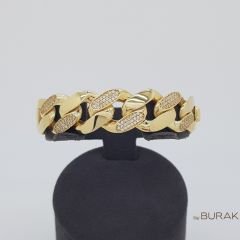 Gurmet Zincir Taş Detaylı Kelepçe