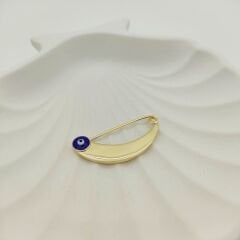 Nazar Boncuklu Bebek Yaka İğnesi- KLU0669