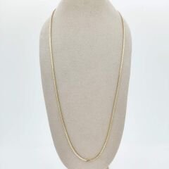 İtalyan Küp Ezme Zincir Kolye - ZNC0543