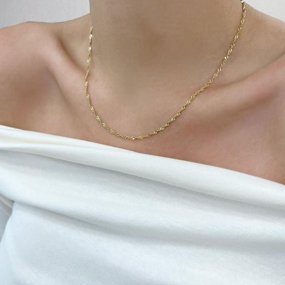 Singapur Zincir Kolye - ZNC0518