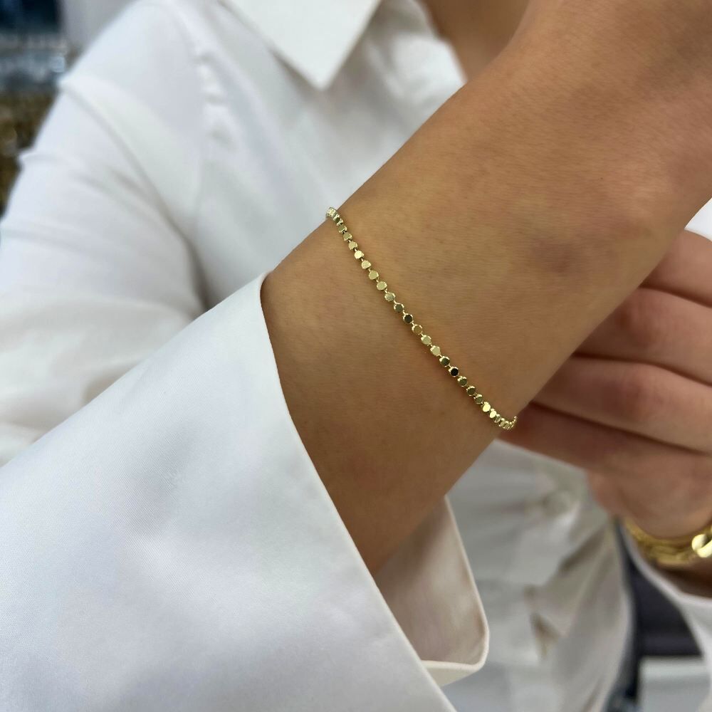 Pul Zincir Bileklik - BLK1024