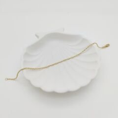 İtalyan Lazerli Top Zincir Bileklik - BLK1025