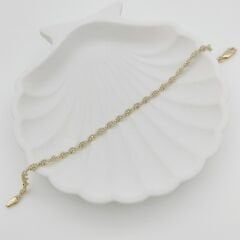 Sarmal Top Zincir Bileklik - BLK1028