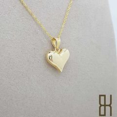 3 Boyutlu Kalp Kolye Ucu