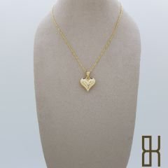 3 Boyutlu Kalp Kolye Ucu