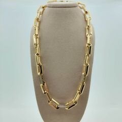 Taşlı Ataç Zincir Kolye - KLY1043