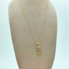 Tenis Raketi Kolye Ucu - KLU0684