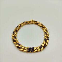 Safir Taşlı Gurmet Zincir Bileklik – BLK1045