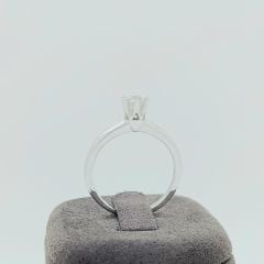 Pırlanta Tektaş Yüzük 0.30 Karat- Uluslararası HRD Sertifikalı-TTC0020