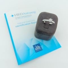 Pırlanta Tektaş Yüzük 0.30 Karat- Uluslararası HRD Sertifikalı-TTC0020