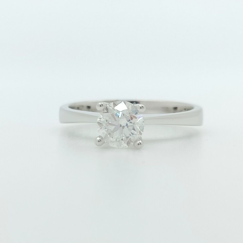 Pırlanta Tektaş Yüzük 0.80 Karat- Uluslararası GIA Sertifikalı-TTC0005