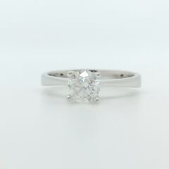 Pırlanta Tektaş Yüzük 0.80 Karat- Uluslararası GIA Sertifikalı-TTC0005