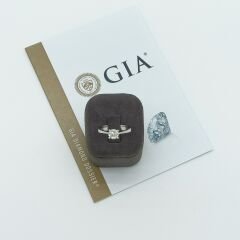 Pırlanta Tektaş Yüzük 0.80 Karat- Uluslararası GIA Sertifikalı-TTC0005