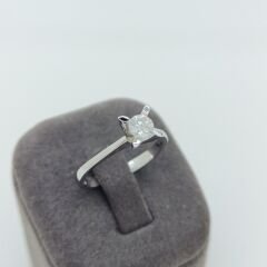 Pırlanta Tektaş Yüzük 0.30 Karat-Uluslararası HRD Sertifikalı-TTC0018