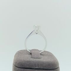 Pırlanta Tektaş Yüzük 0.30 Karat-Uluslararası HRD Sertifikalı-TTC0018