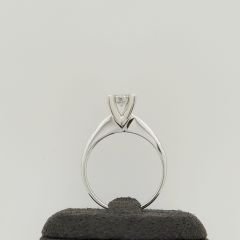 Pırlanta Tektaş Yüzük 0.45 Karat-Uluslararası HRD Sertifikalı-TTC0011