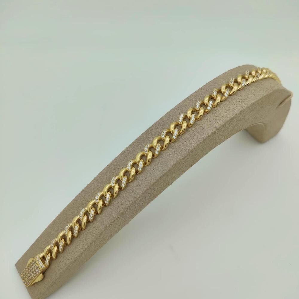 Taşlı Gurmet Zincir Bileklik - BLK1060