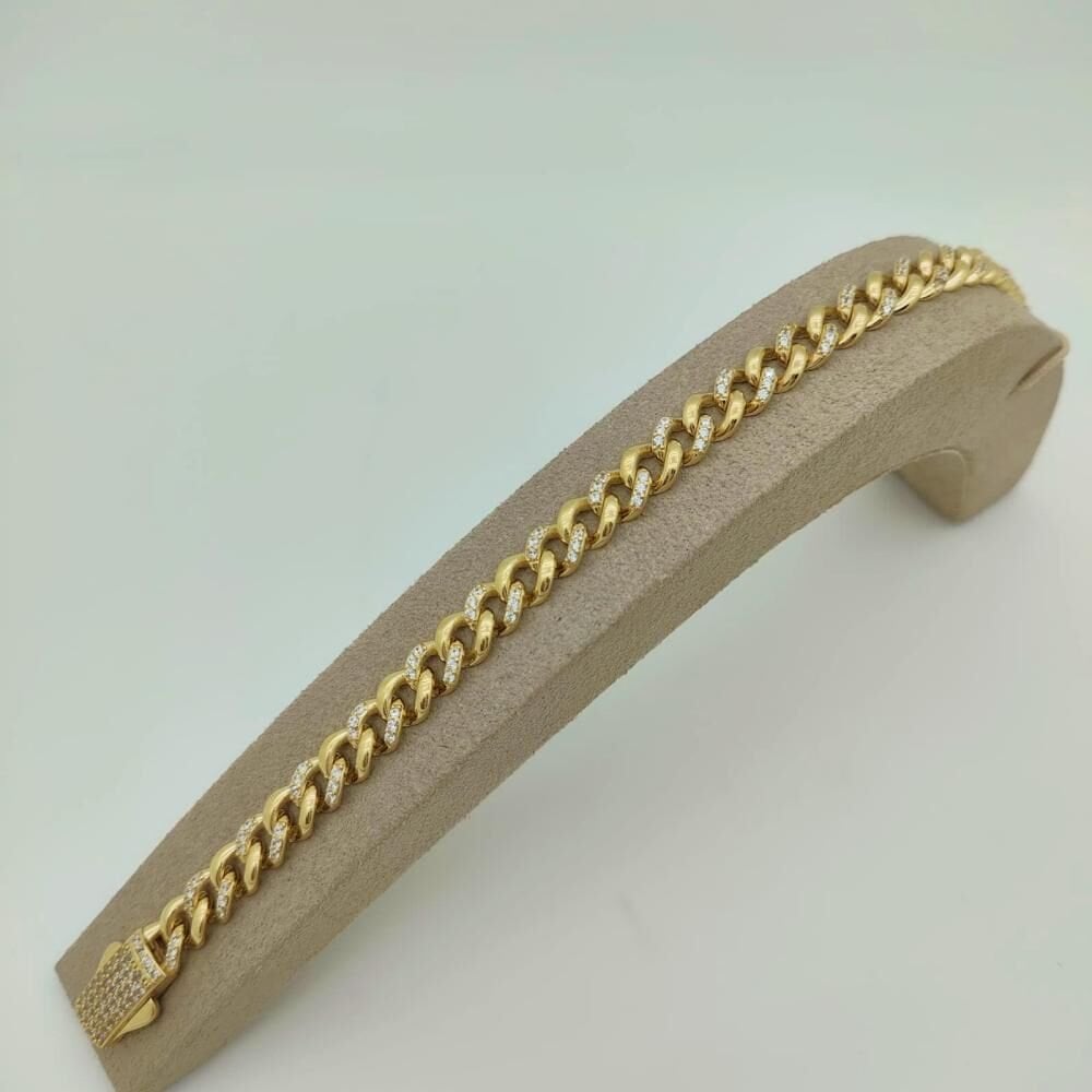 Taşlı Gurmet Zincir Bileklik - BLK1060