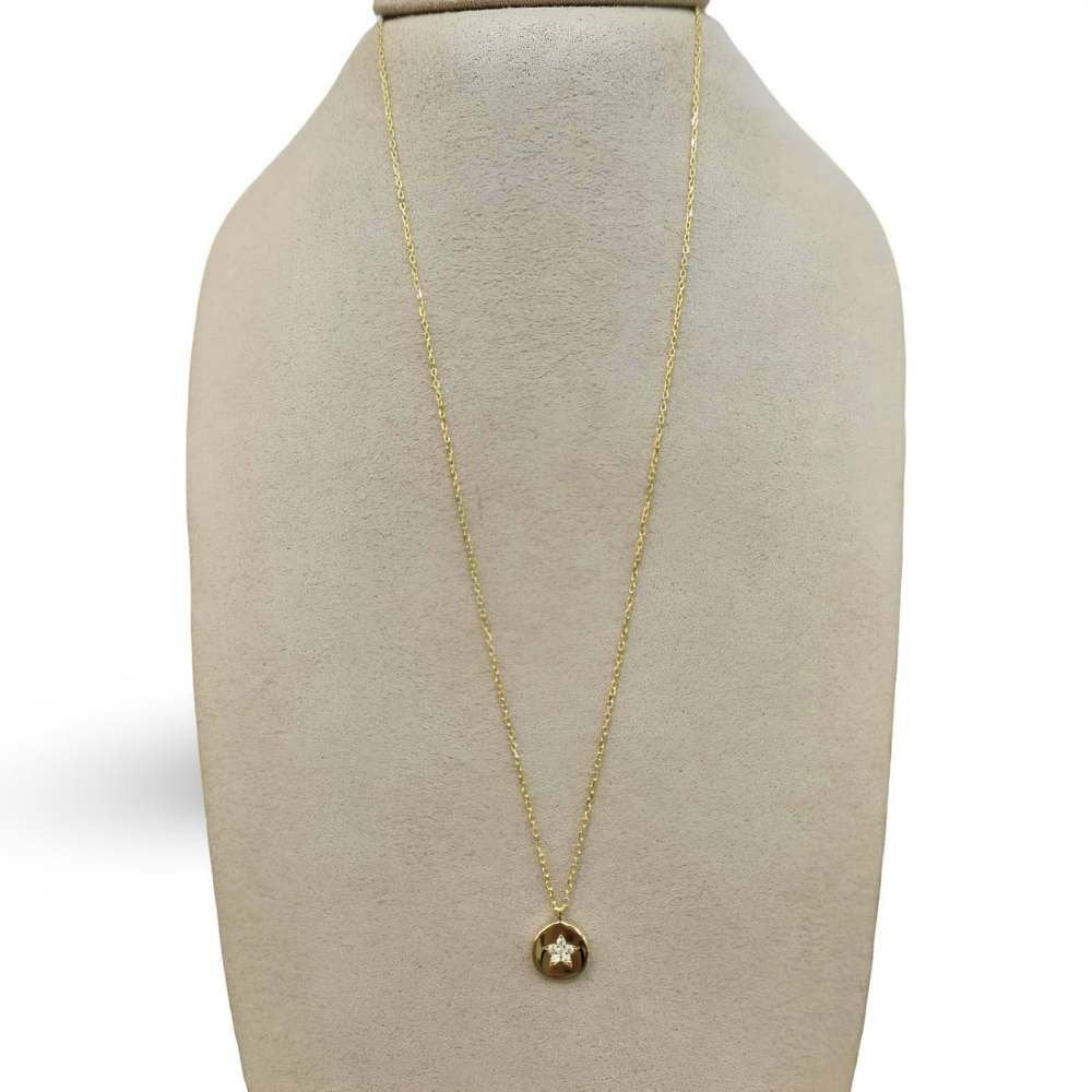 Taşlı Yıldız Kolye - KLY1060