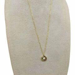 Taşlı Yıldız Kolye - KLY1060