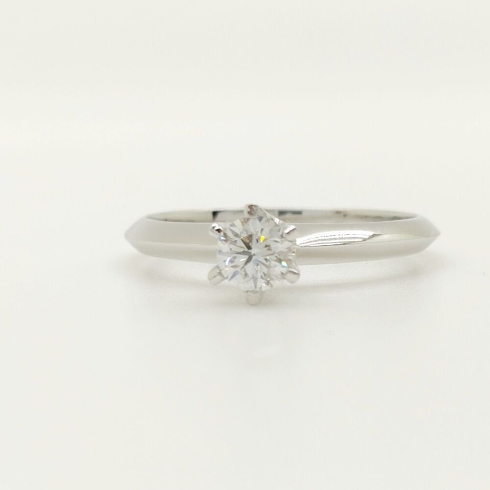 Pırlanta Tektaş Yüzük 0.30 Karat- Uluslararası GIA Sertifikalı-TTC0021