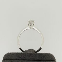 Pırlanta Tektaş Yüzük 0.30 Karat- Uluslararası GIA Sertifikalı-TTC0021