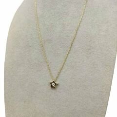 Taşlı Yıldız Kolye - KLY1058