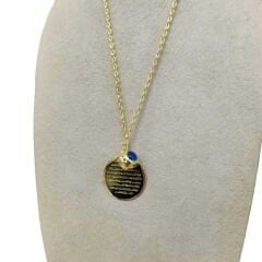 Ayetel Kürsi Plaka Kolye - KLY1056