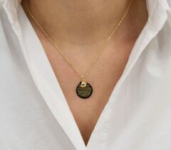 Ayetel Kürsi Plaka Kolye - KLY1056