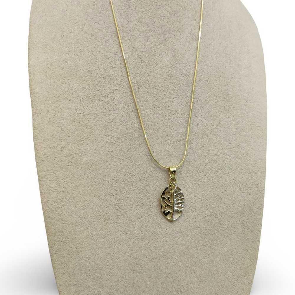 İki Renkli Hayat Ağacı Kolye Ucu - KLU0702