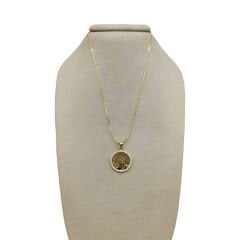 Taşlı Hayat Ağacı Kolye Ucu - KLU0701