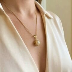 İnci Kolye Ucu - KLU0698