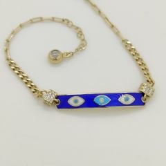 Nazar Boncuk Mineli Bileklik