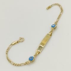 Figaro Zincirli Nazar Boncuklu Bebek Künyesi