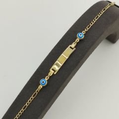 Figaro Zincirli Nazar Boncuklu Bebek Künyesi