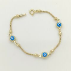 Nazar Boncuklu Çocuk Bileklik