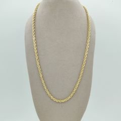 Halat Burgu Zincir Kalın – 50 cm