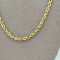 Halat Burgu Zincir Kalın – 50 cm