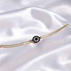 Taşlı Nazar Boncuklu Bileklik - BLK0829