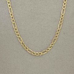 Figaro Altın Zincir İnce – 45 cm