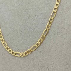 Figaro Altın Zincir İnce – 50 cm