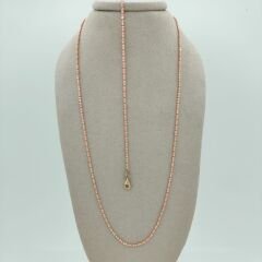 Renkli Boncuklu İnce Bileklik – Pembe Renk