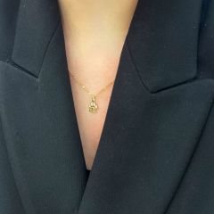 Taşlı Pati Kolye Ucu